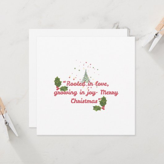 Klappkarte Karte (Vorderseite/Rückseite Beispiel)