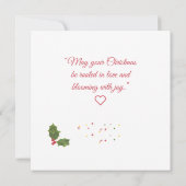 Klappkarte Karte (Rückseite)