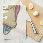 Klappkleidung, Wäschetag Geschirrtuch (Viertel Falte)