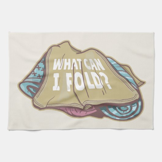 Klappkleidung, Wäschetag Geschirrtuch (Horizontal)