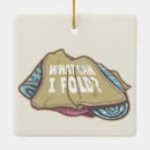 Klappkleidung, Wäschetag Keramikornament (Rückseite)