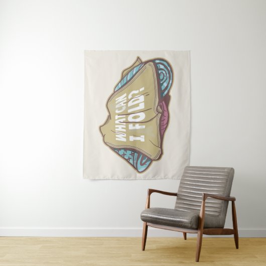 Klappkleidung, Wäschetag Wandteppich (Beispiel)