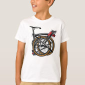 Klapprad T-Shirt (Vorderseite)