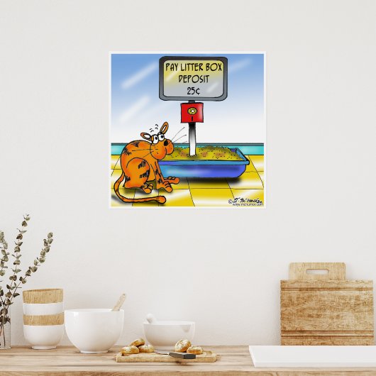 Klappschachtel Poster (Küche)