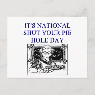 Klappscherz Postkarte