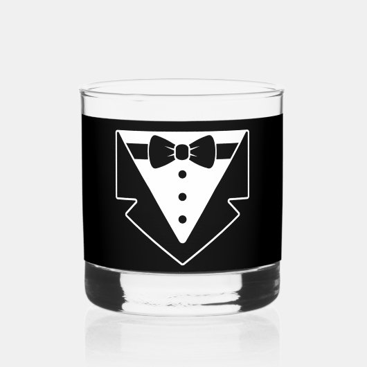 Klappsips - Tuxedo Rocks Glass Whiskyglas (Vorderseite)