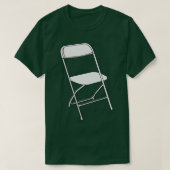 Klappstuhl T-Shirt (Design vorne)