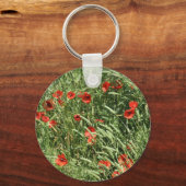 klaproos-sleutelhanger schlüsselanhänger (Vorderseite)