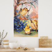 Klapsaddle: Schwingen von Biddy Poster (Küche)