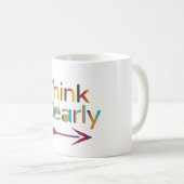 Klar denken kaffeetasse (VorderseiteRechts)