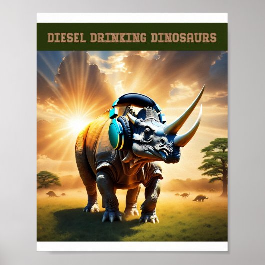 Klar ein Elvis Fan Poster (Vorne)