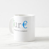Klar Geld Kaffeetasse (Vorderseite Links)