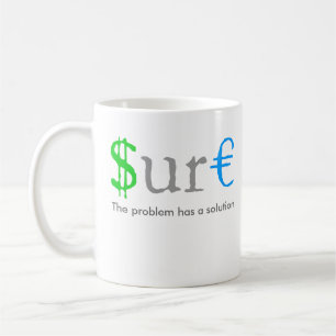 Klar Geld Kaffeetasse