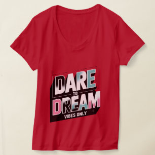 Klar und deutlich: Fette Typografie-T-Shirts T-Shirt