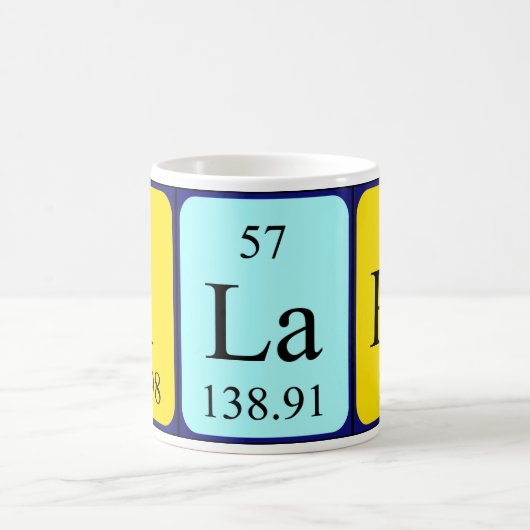 Klara Periodenname Tasse (Mittel)