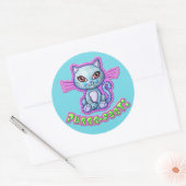 Klärankleber Runder Aufkleber (Umschlag)