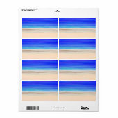 Klare Adressetiketten (Vorne)