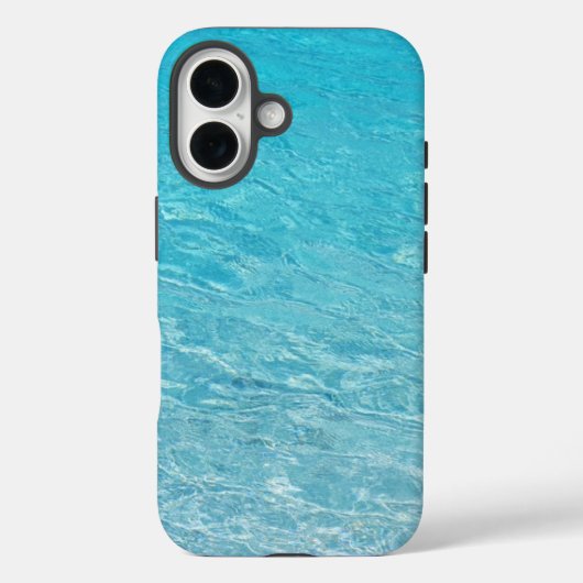 Klare blaue See Case-Mate iPhone Hülle (Rückseite)
