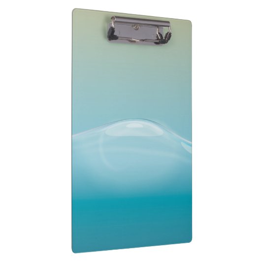 Klare blaue Wasser Klemmbrett (Rechts)