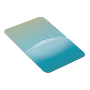 Klare Blaue Wasser Magnet
