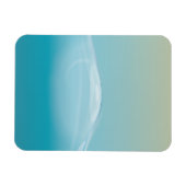 Klare Blaue Wasser Magnet (Horizontal)