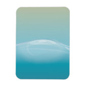 Klare Blaue Wasser Magnet (Vertikal)