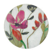 Klare Blumen I Schneidebrett (Vorderseite)