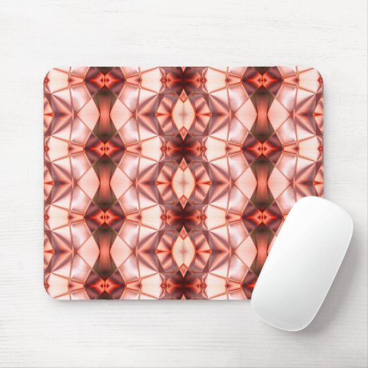 klare Bordeaux-Lachs-Form Mousepad (Mit Mouse)