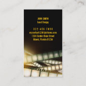 Klare Cels Filmemacher Videographer Visitenkarte (Rückseite)