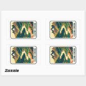 Klare Creek Colorado Farben Rechteckiger Aufkleber (Blatt)