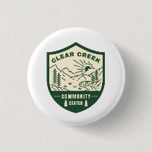 Klare Creek Community Centre Collectiable Button