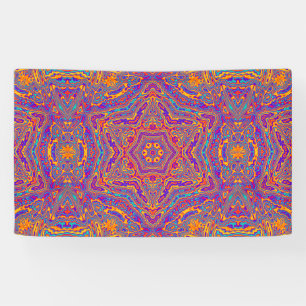Klare Farbmuster-Druck-Fahne, Plane, Scheuertuch Banner