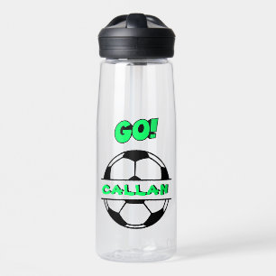 Klare Fußball-Wasserflasche (22 oz.) Trinkflasche