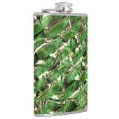 Klare grüne Wandwirkung und weißliche Blasen? Flachmann (Rechts)