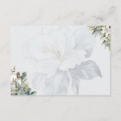 Klare leere Rezeptkarte Begleitkarte (Vorderseite)