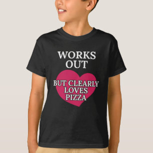 Klare Lieben Pizza Funny Feinschmecker Jokes T-Shirt