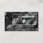 Klare Linie Visitenkarte (Rückseite)