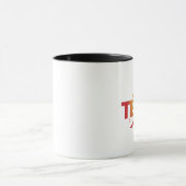 Klare Logo-TeleTasse Tasse (Zentrum)