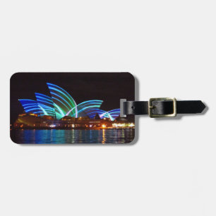 klare Opernhäuser Gepäckanhänger