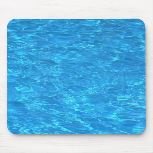 Klare Poolwasseroberfläche Mousepad (Vorne)