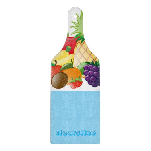 klare Scheibe Die ultimative Glasschneidplatte Schneidebrett (Vorderseite)