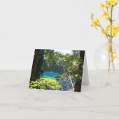 Klare Schönheit Karte (Gelbe Blume)