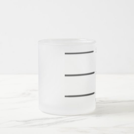 klare shhhh Tasse (Mittel)