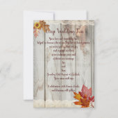 Klare Spaß-Hochzeit Einladung (Vorderseite)