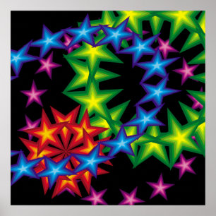 klare Sternkreise Poster