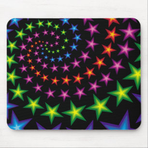 klare Sternzusammensetzung Mousepad
