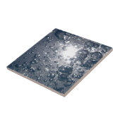 Klare Wasser-Blasen Fliese (Seite)