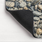 Klare Wasser über Flusskiesel-Mauspad Mousepad (Ecke)