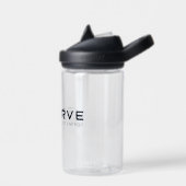 Klare Wasserflasche Trinkflasche (Links)