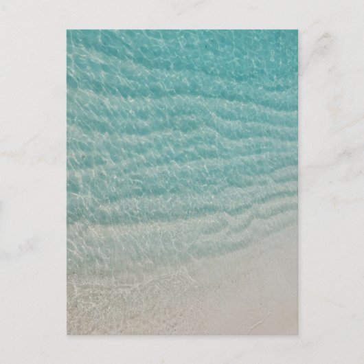 klare Wellen Postkarte (Vorderseite)